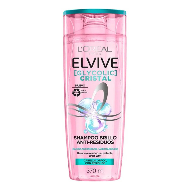 Shampoo Elvive Glycolic Crystal 370ml 2025