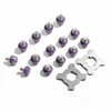 STUDIAMONDS TPU Football Studs-14X Replacement Football Cleats with 2X Studs