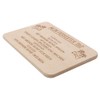Spruchreif Breakfast Board Dog Bread Board with Engraving, Gifts for