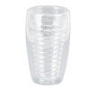 Double Wall Glass Coffee Cup 320ml High Temperature Resistance Clear