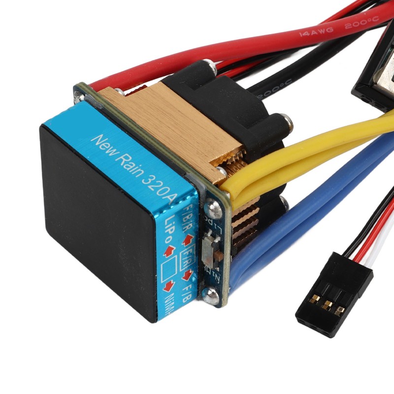 320A Dual Way Bidirectional Brushed ESC with Fan 3A 5V