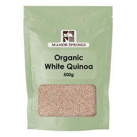 Organic White Quinoa 500g by Manor Springs Organic