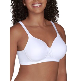 Vanity Fair Women’s Beauty Back Full Figure Wirefree Bra 71380, Star White, 44DD