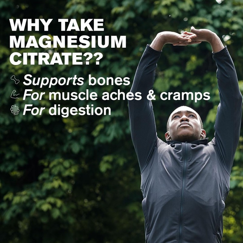 DR.VEGAN® Daily Magnesium Citrate 400mg of Elemental Magnesium | Support