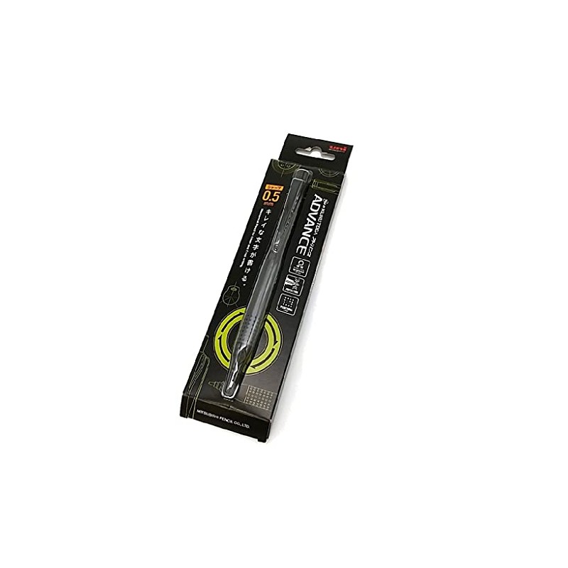 Mitsubishi Pencil Kurutoga Advanced 0.5 Gun Metallic