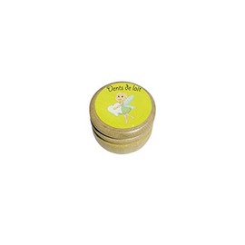 Gico Wooden Milk Tooth Box for Various Models for Boys and Girls with Screw Lid 44 mm (Fairy) -7015F