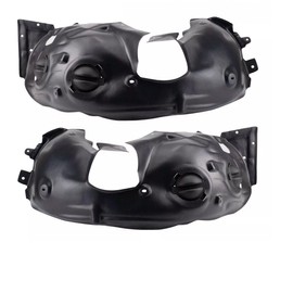 Parts N Go Fender Liner Set For 2009-2015 Cooper Base - Front Driver & Passenger Side Left Right - MC1248103, MC1249103, 51717266545, 51717266546