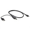 SLLEA USB Charger + Data Y Cable for Wacom Bamboo