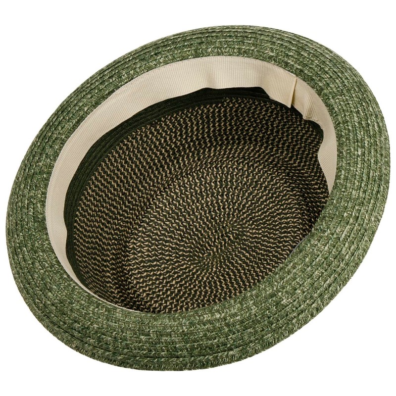 Lipodo Ennario Pork Pie Straw Hat Men - Made in