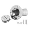 Boat Deck Filler with Key Cap Marine Stainless Steel Hardware