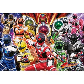 40 Piece Children's Puzzle Uchu Sentai Kyuranger Battle Uchu Ranger (Children's Jigsaw Puzzle)
