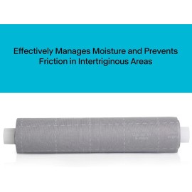 InterDry 10"x144" Soft, Breathable Fabric Roll with Silver Complex – Ideal for Wound Car