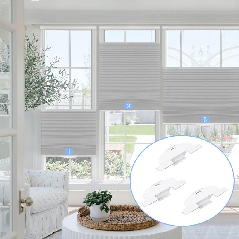 3/4" Pleat Lite Rise Handles Blind Pulls for Hunter Douglas
