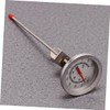ABOOFAN 1pc Stainless Steel Barbecue Thermometer Long Dial Food Thermometer