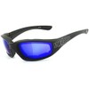 King Kerosin KK140 Sunglasses (Black/Matt, One Size)