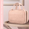 Portable Wash Bag, Waterproof Cosmetic Storage Pouch, Multi-Compartment Shuffle Case,