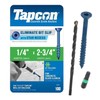 Tapcon 1/4" x 2-3/4" Star Torx Head Concrete Anchor Screws