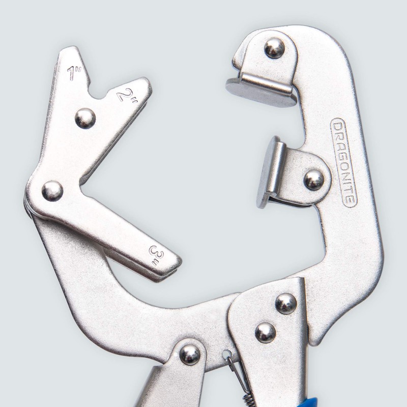DRAGONITE 10 inch Welding Pipe Plier, Locking C-clamp with Large