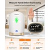 DEJUNPIOOL Hand Massager with Heat and Compression, Finger Stretch &