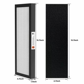 For Germ Guardian Air Purifier HEPA Filter for GermGuardian FLT4825 AC4300 4800 4900 replace