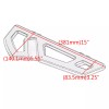 Unbranded US Driver Floorboard Footboard For Harley Touring Electra Street