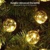 KepStars Outdoor String Lights Solar Powered Waterproof, 50ft 20 LED