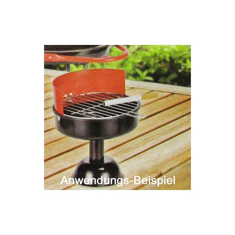 Ashtray Ashtray Metal Grill Design 11.5 cm Balcony Design Party