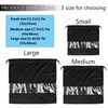 PlasMaller Dust Cover Storage Bags Terylene Flannel Drawstring Pouch with