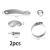 Yuiturt 2 Sets Torque Arm for Ebike, Universal Cycling Torque