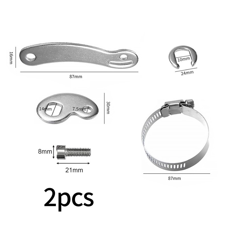 Yuiturt 2 Sets Torque Arm for Ebike, Universal Cycling Torque