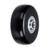 SUMNACON 4pcs 45x18mm Luggage Suitcase Replacement Wheels Rubber Castors Bearings
