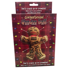 Diabolical DP1284 Gingerbread Man Voodoo Doll - Secret Santa Gifts Under 10 Pounds, Funny Novelty Gifts for Women, Joke Presents for Men, Gifts for Ginger People. Gingerbread Christmas Decorations