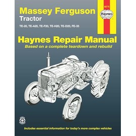 Massey Ferguson Tractor Haynes Repair Manual (AUS)