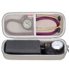 BOVKE Travel Carrying Case Compatible with 3M Littmann Classic III,