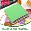 STOBOK 40sheets Strong Non-Woven Felt Sheets for DIY Crafts Quilting