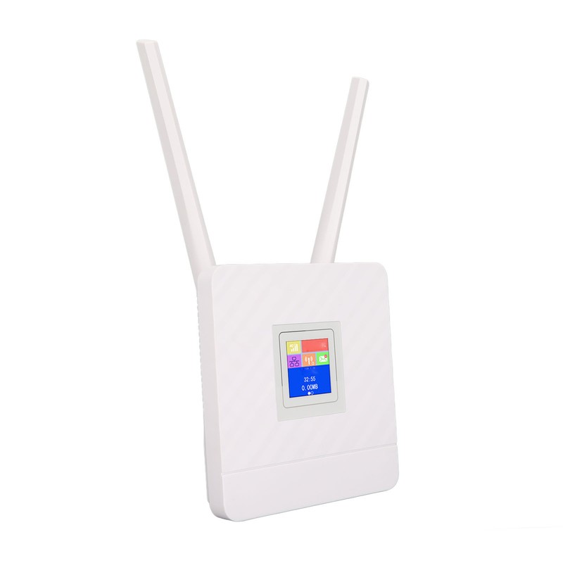 4G LTE CPE WiFi Router 3 Network Interfaces Improved Signal