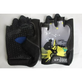 Unbranded Youth Finger less Non-Slip Gloves Fishing Cycling Climbing Fishing Kayaking