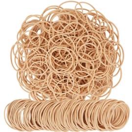 AIWOQI AIWOQI Rubber Bands Size16 Elastic Rubber Band #16 Light brown 600Pcs rubber bands office supplies File Folders Litter Box