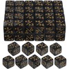 FAVOMOTO 48PCS Dice Counter, Polyhedral Dice Set Counter Dice Dice