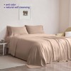 YnM Cooling Bed Sheet Set with 100 Percent Rayon Derived