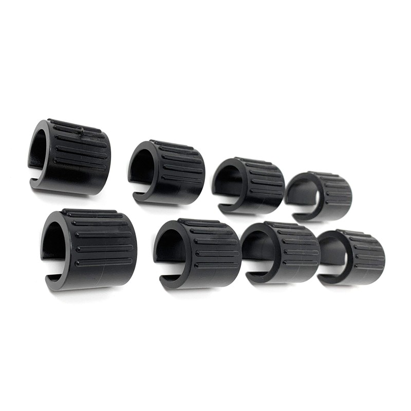 Design61 Clamping Shell Glides Set of 8 Chair Glides Floor