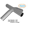 Canopy Tent Fittings 1-3/4" Connectors 3-Way, 4-Way Set for Shelter,