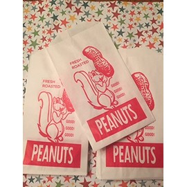 Peanut Bags Paper 20 Concession Bags by Not Too Shabby Party Supplies