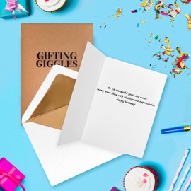 GIFTING GIGGLES 18th Birthday Card - For Women or Men - 3D Pop Up 18 year old card | Happy 18th Bday, Eighteenth | Comes with Envelope and seal