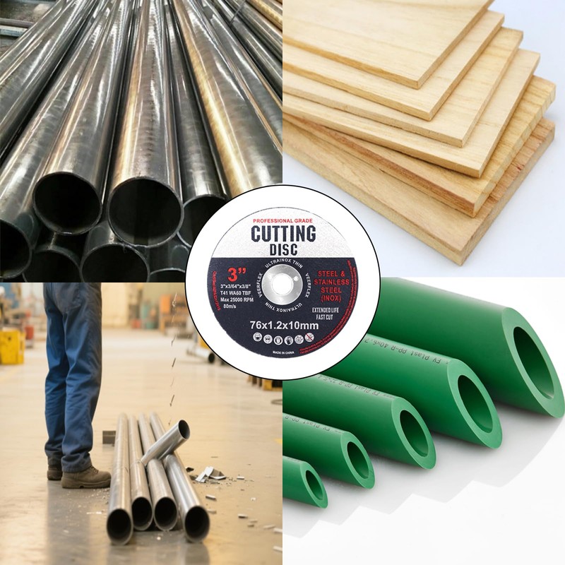 12 Pcs 76mm Cutting Disc, Cutting Discs, Angle Grinder Discs