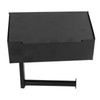 Toilet Tissue Holder Box Stainless Steel Black Wall Mounted Toilet