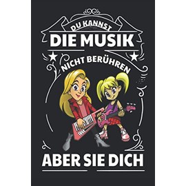 Du kannst die Musik nicht...: Beziehungsstatus Idiotefrei - Notizbuch • Journal • Tagebuch: Lustiges Geschenk für gute Single, Freunde, Bekannte und ... | ca. DINA5 | Geschenk für Single