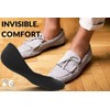Women and Men No Show Socks - Non-Slip Invisible Low