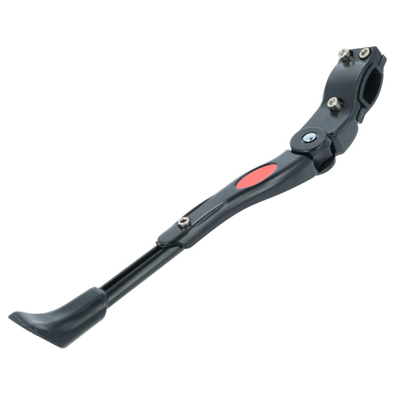 vhbw Bike Bicycle Kickstand Side Stand Black for Bikes, Mountain