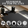 QCWN Non-Slip Pilates Reformer Mat Cover, 39" x 24" Pilates